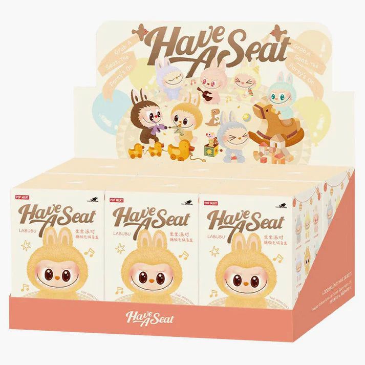 LABUBU THE MONSTERS - Have a Seat with Music Vinyl Plush Blind Box
