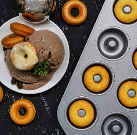 Tray | Donut Tray | 12 cavity Non stick donut tray in high quality |Mini donut tray for baking in original quality