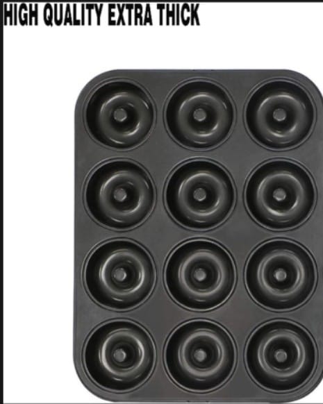 Tray | Donut Tray | 12 cavity Non stick donut tray in high quality |Mini donut tray for baking in original quality