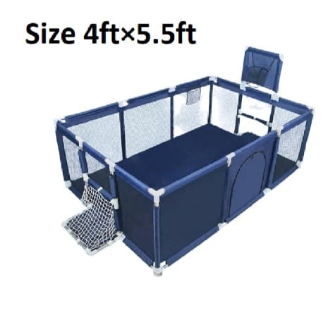 Baby Kids Playpen, Baby Playpen without Basketball and Football , Indoor and Outdoor Enclosed Playpen