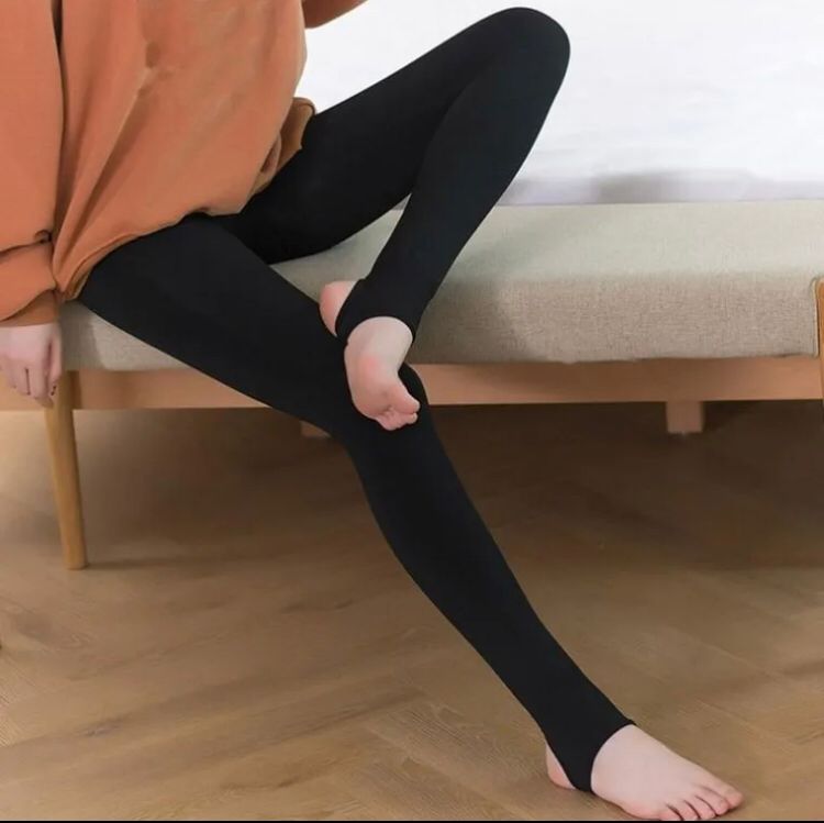 Winter Warm Thermal Fleece Thick Tights Women Slim Fit Leggings Pants