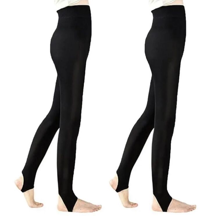 Winter Warm Thermal Fleece Thick Tights Women Slim Fit Leggings Pants